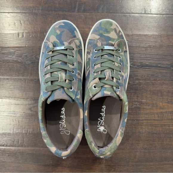 J Slides NYC Platform Camo Low Top Sneaker Size 8 Women - Picture 6 of 9